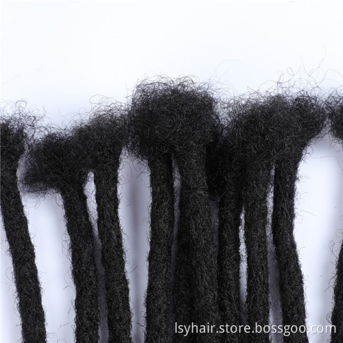 Lsybeauty 100% Human Hair Dread Lock Braid 12'' - 20'' Natural Afro Dreadlocks Extension